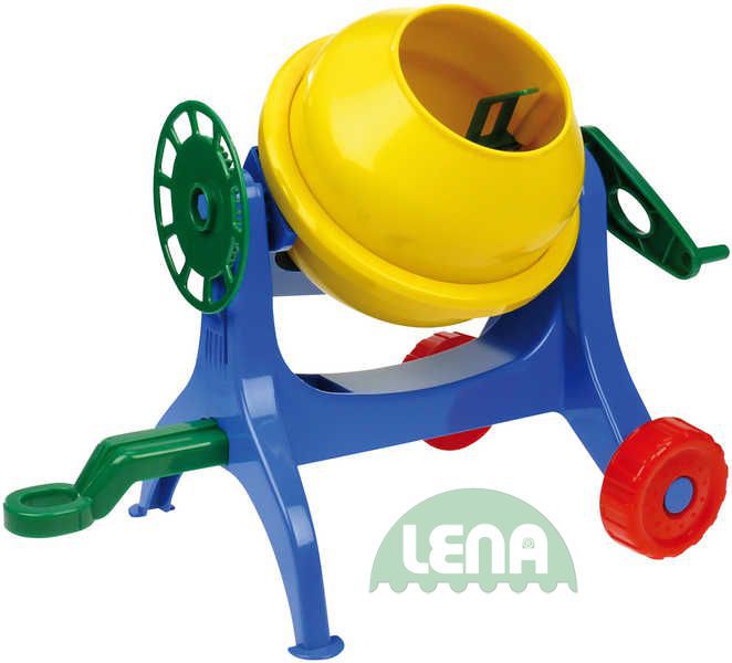 lena-detska-plastova-mechanicka-michacka-na-maltu LENA Kinder-Mörtelmischer aus