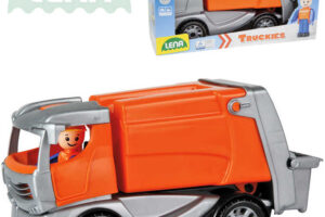 LENA Truckies Müllwagen 25 cm Set: Babyauto + Figur 01623 Kunststoff