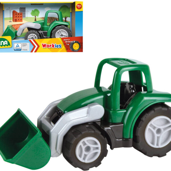 LENA Workies Baby-Traktor 14 cm