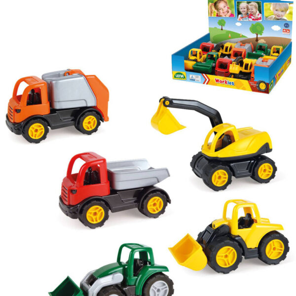 LENA Workies Baby-Arbeitsauto zum Freilaufen