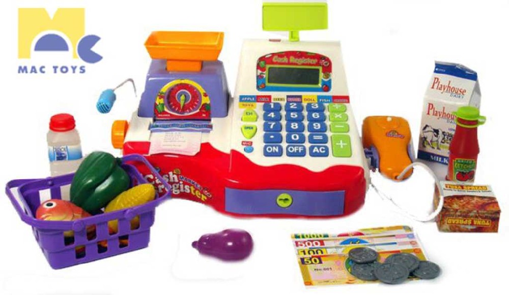 mac-toys-pokladna-elektronicka-detska MAC TOYS Elektronische Kinderkasse „