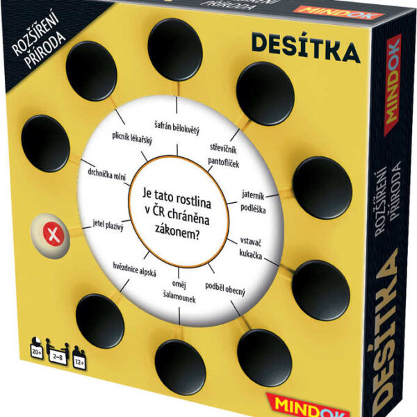 MINDOK SPIEL „Desítka“ – Natur (Erweiterung)