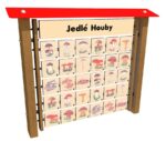 Monkeys Lerntafel Memory – Essbare Pilze für die Wand