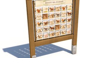Monkeys Lerntafel Pexeso – Leben auf dem Bauernhof 160