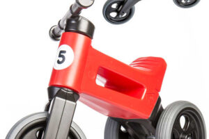 Laufrad Funny Wheels Rider Sport 2-in-1 Kinder-Laufrad Rot Kunststoff