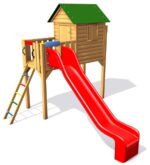 Monkey-Kinderspielhaus – Pavlína 145 – Grün
