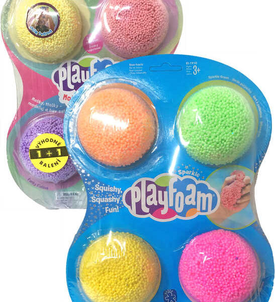 PlayFoam Schaumstoff-Modelliermasse „Boule“ Set mit 8 Farben für Mädchen