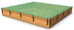 Monkey Sandkasten SMALL 2x2m aus Akazienholz