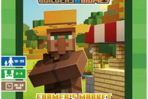 RAVENSBURGER Spiel Minecraft Bauernmarkt – Erweiterung zu „Builders and Biomes“