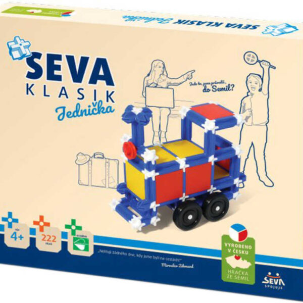 SEVA 1 Klasik Nr. 1 Polytechnischer Baukasten 222 Teile