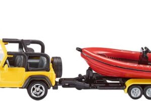 SIKU Auto Jeep Wrangler Set mit Boot