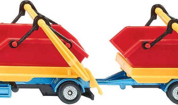 SIKU LKW-Set mit Anhänger und 2 Containern