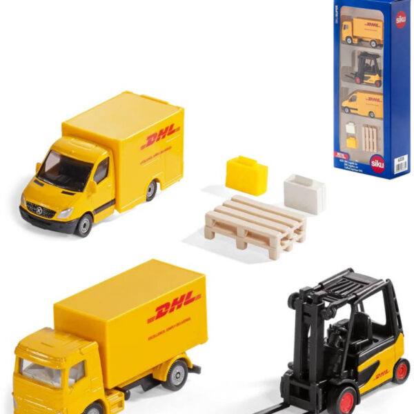 SIKU Logistik-Set mit 2 DHL-Fahrzeugen