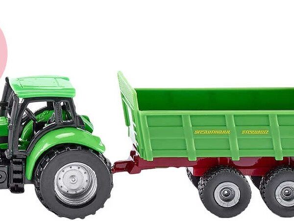 SIKU Modelltraktor mit Anhänger
