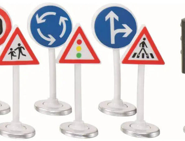SIKU World Ampeln + Verkehrszeichen-Set