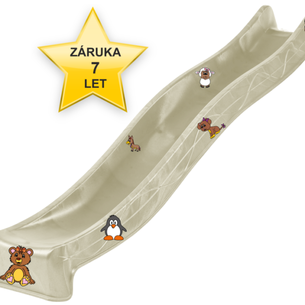 Rutsche Monkey’s Home Eko-Line mit Wasseranschluss Café Latte 2