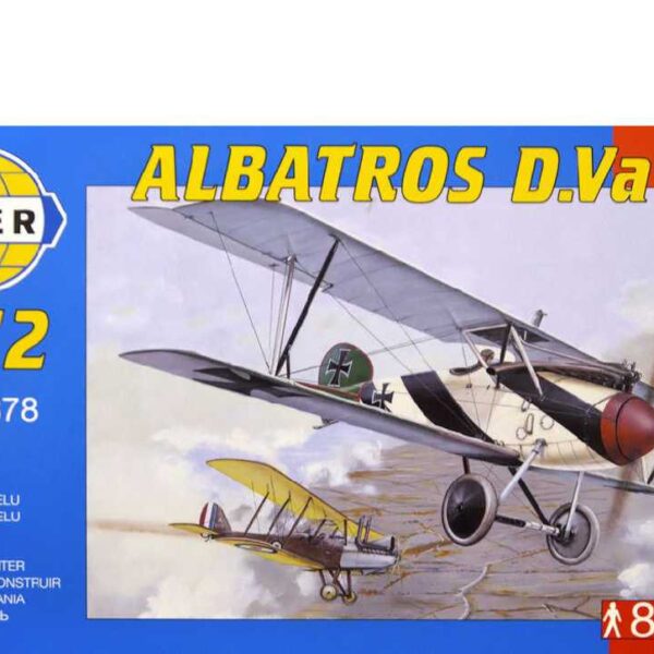 SMĚR Flugzeugmodell Albatros D.V. 1:72 (Flugzeugbausatz)
