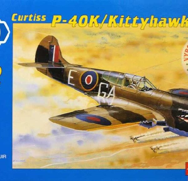 SMĚR Modellflugzeug Curtiss P 40 K 1:72 (Flugzeugbausatz)