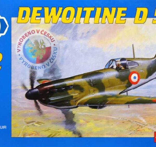 SMĚR Modellflugzeug Dewoitine D520 1:72 (Flugzeugbausatz)
