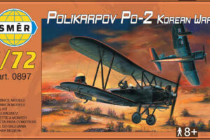 SMĚR Modellflugzeug Doppeldecker Polikarpov Po-2 Korean War 1:72 (Flugzeugbausatz)