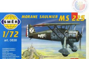 SMĚR Flugzeugmodell Morane Saulnier MS 225 1:72 (Flugzeugbausatz)