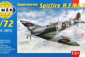 SMĚR Modellflugzeug Sup.Spitfire 1:72 (Flugzeugbausatz)