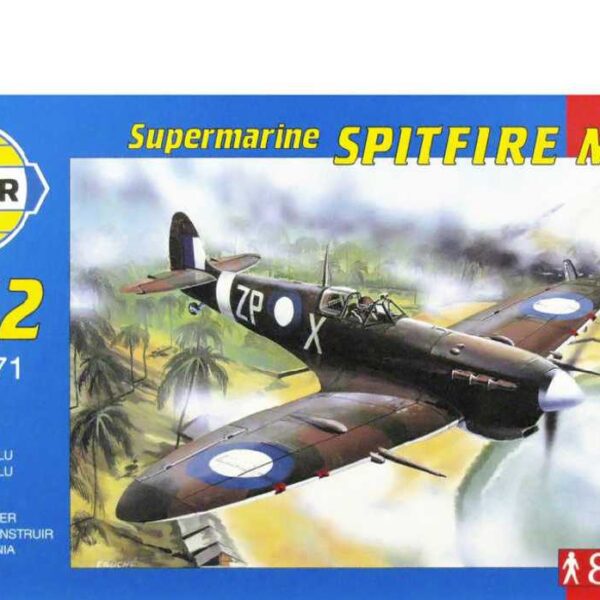 SMĚR Flugzeugmodell Supermarine Spitfire 1:72 (Flugzeugbausatz)