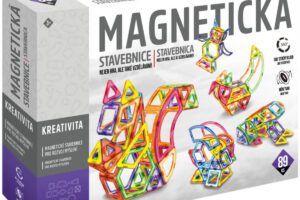 Magnet-Bausatz mit 89 Teilen