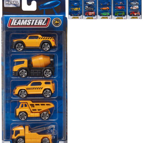Teamsterz Spielzeugautos aus Metall „Street Machines“