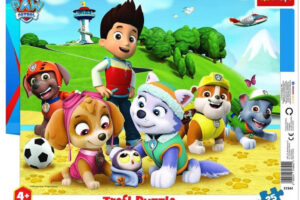 TREFL PUZZLE Puzzle-Brett „Paw Patrol“ 32 x 24 cm im Rahmen
