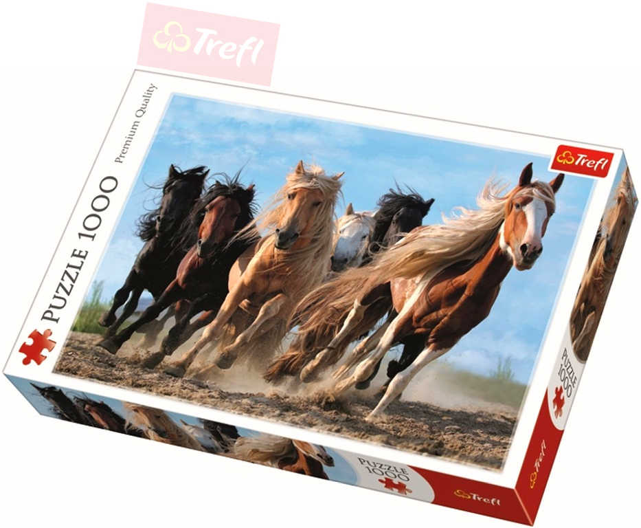 trefl-puzzle-foto-cvalajici-kone-1000-dilku-68x48cm-skladacka-110446 TREFL PUZZLE Foto „Galoppierende Pferde“