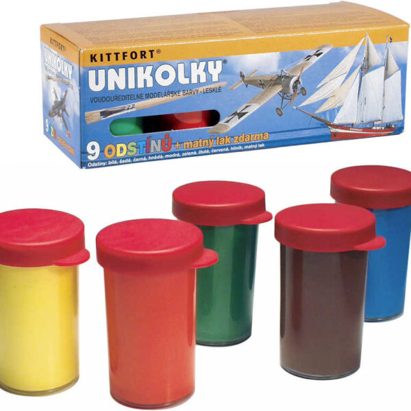 Unikolky Modellbaufarben