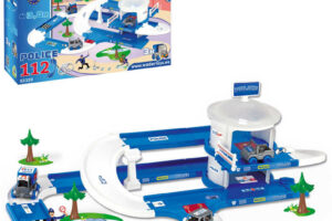 WADER Polizeistation Kid Cars 3D Polizei