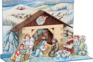 WALACHIA Krippe W44 Hobby-Bausatz HOLZBAUSATZ