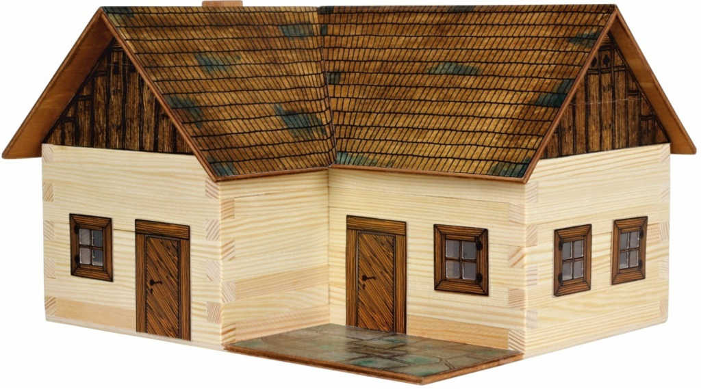 walachia-samota-w18-hobby-kit-drevena-stavebnice WALACHIA Samota W18 Hobby-Bausatz HOLZBAUSATZ