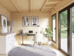 Gartenhaus Aurelia 12,4 + 7,9 m² (Aluminiumfenster und -türen) – Bild 6