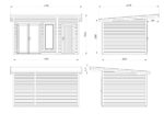 Gartenhaus Aurelia 12,4 m² (Aluminiumfenster und -türen) – Bild 6