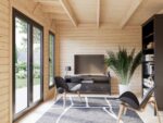 Gartenhaus Aurelia 12,7 + 7,9 m² (Aluminiumfenster und -türen) – Bild 6