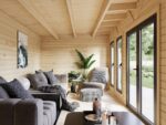 Gartenhaus Aurelia 19,2 + 7,9 m² (Aluminiumfenster und -türen) – Bild 7