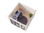Gartenhaus Aurelia 8,4 m² (Aluminiumfenster und -türen) – Bild 8