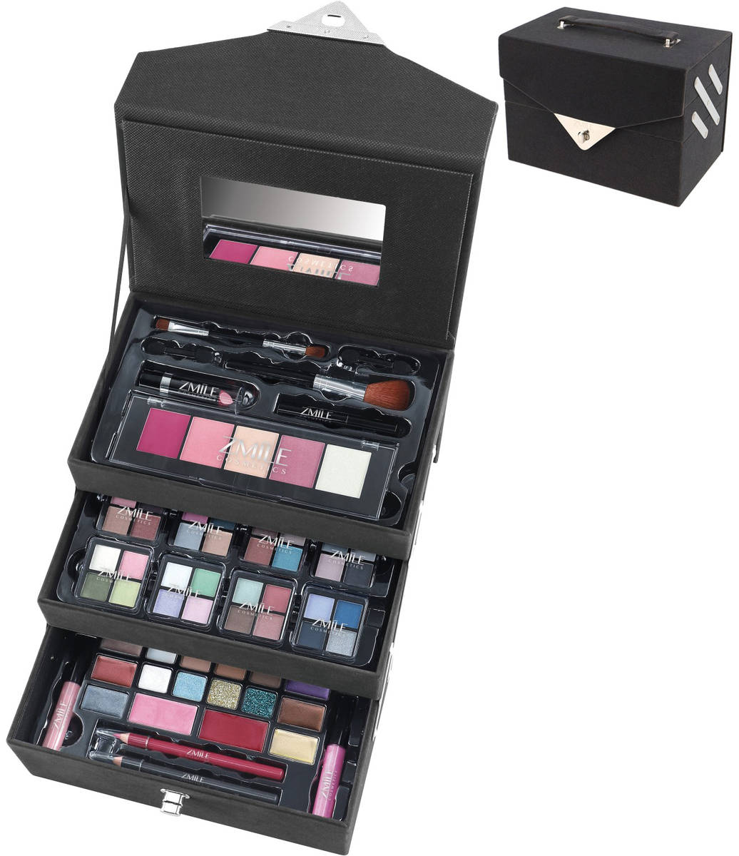 zmile-cosmetics-kosmeticky-kufrik-beauty-case-velvety-sminky ZMILE COSMETICS Kosmetikkoffer Beauty Case Velvety Lippenstifte