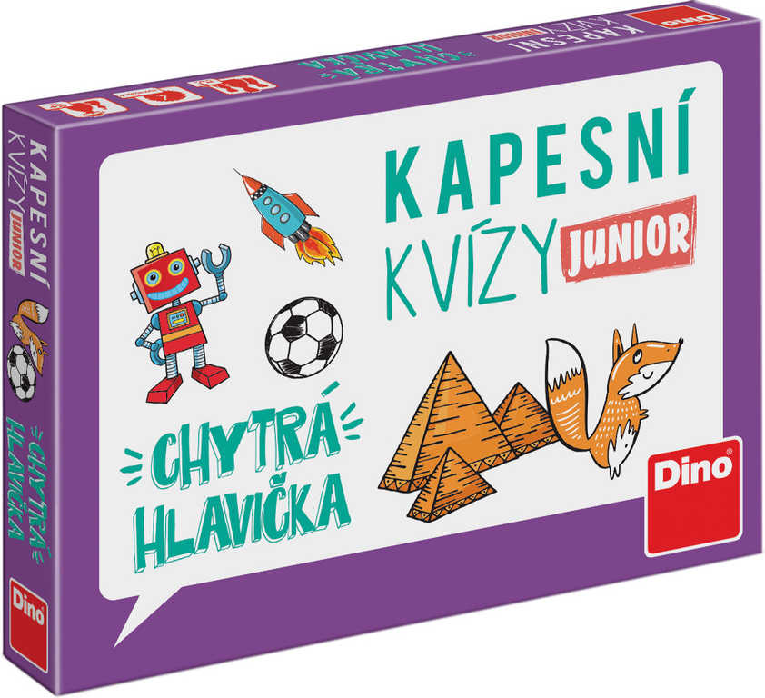 dino-kapesni-kvizy-junior-chytra-hlavicka-cestovni-cz DINO Taschenquiz Junior „Chytrá hlavička“ Reiseausgabe CZ