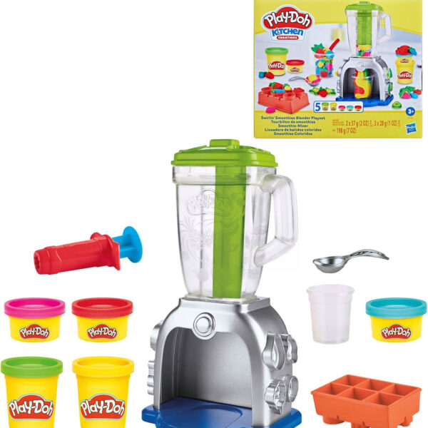 HASBRO PLAY-DOH Smoothie-Zubereitung – Kreativset mit Modelliermasse und Werkzeugen