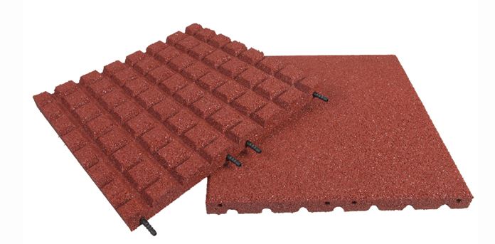 pryzova-deska-0-5x0-5m-cervena-sila-30-mm-vyska-padu-1-05-m Gummiplatte 0