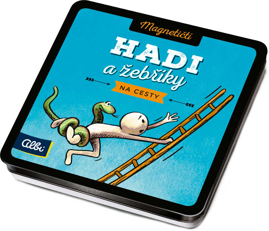 albi-hra-hadi-a-zebriky-magneticti-na-cesty ALBI SPIEL „Schlangen und Leitern“ – magnetisch für unterwegs