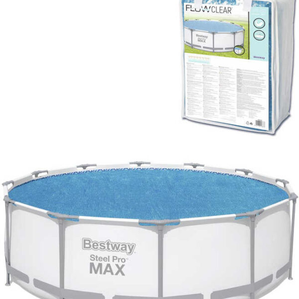 BESTWAY Solare runde Poolabdeckung 3