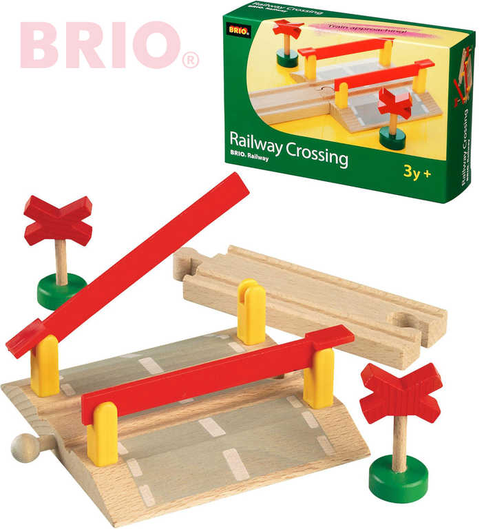 brio-drevo-zeleznicni-prejezd-funkcni-set-4ks-se-zavorami-doplnek-k-vlackodraze BRIO HOLZ Bahnübergang-Set