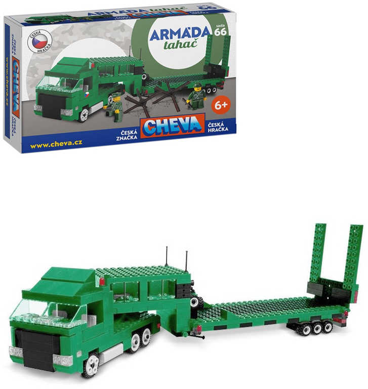 chemoplast-cheva-66-armada-tahac-stavebnice CHEMOPLAST CHEVA 66 Armee: Abschleppfahrzeug BAUSATZ