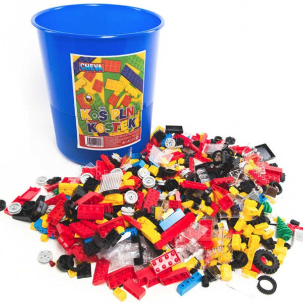 CHEMOPLAST CHEVA Korb voller Bausteine