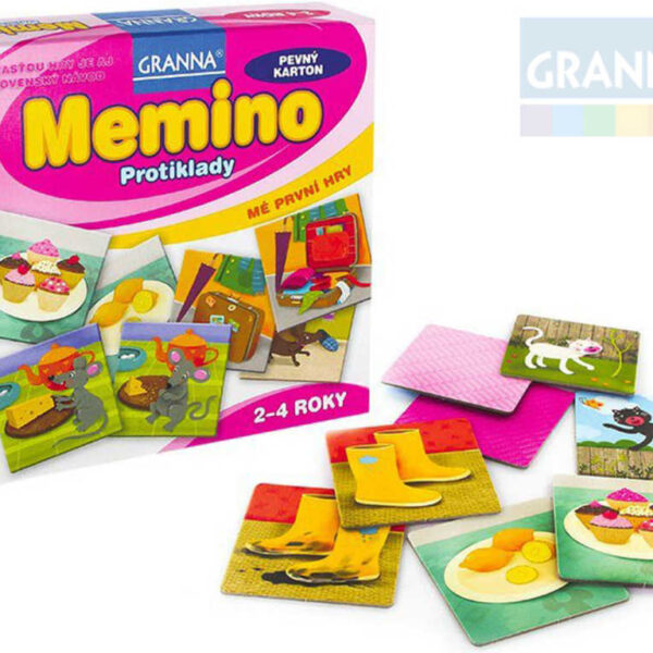 GRANNA Spiel „Memino – Gegensätze“